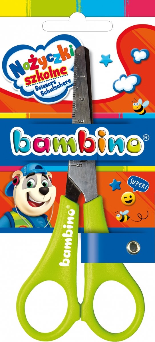 Nożyczki szkolne BAMBINO (01666)