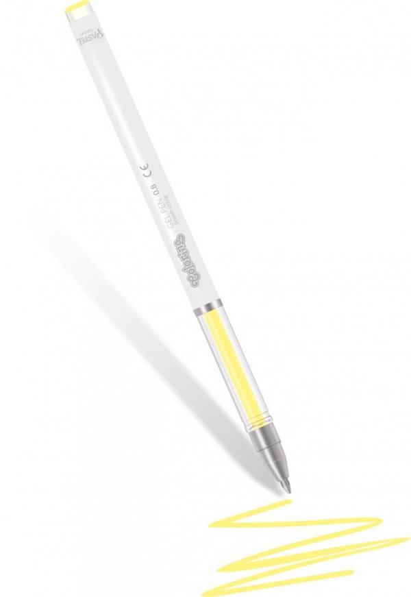 Długopisy żelowe 6 kolorów Pastelowe (80905PTR)