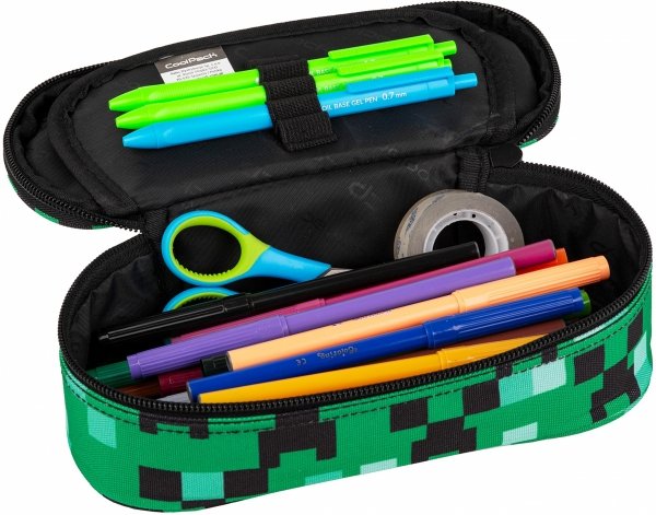 ZESTAW 3 el. Tornister Plecak CoolPack TURTLE  25 L gra, GAME ZONE (F015826SET3CZ)