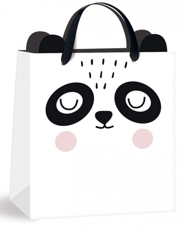 Torebka mała z uszami BB Friends na prezent PANDA Interdruk (17360)