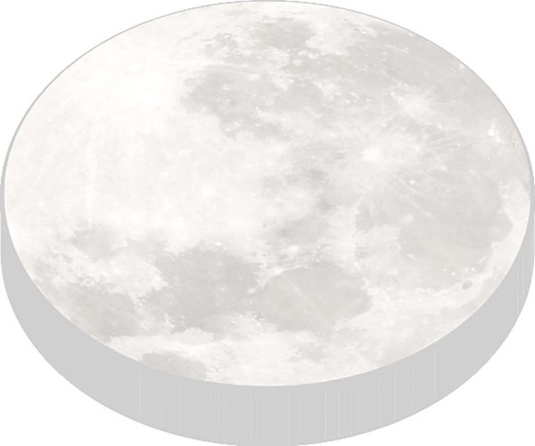 4x Gumka do mazania szkolna GALAXY Księżyc (12525SET4CZ)