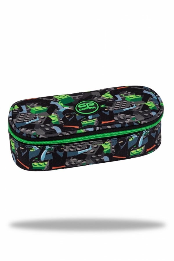 Piórnik CoolPack CAMPUS klocki ninja, KIDS FROM THE BLOCK (F062823)