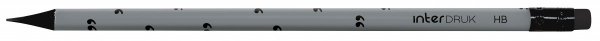 4x Ołówek z gumką HB ICON Interdruk (12877SET4CZ)
