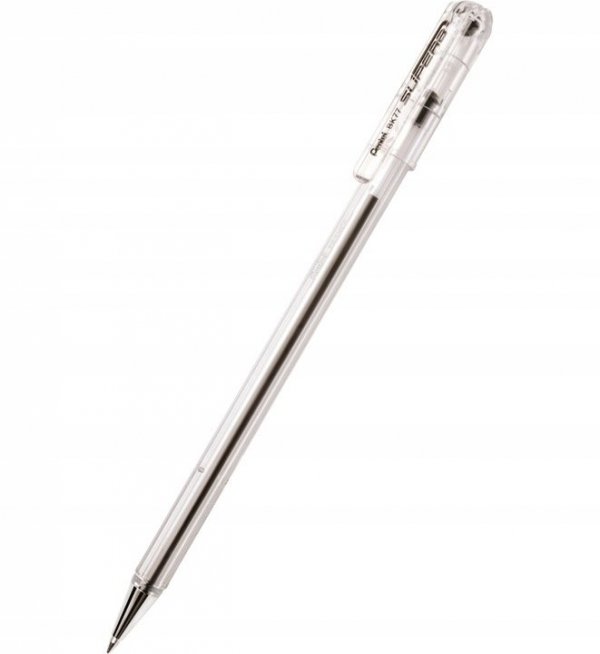 Długopis ze skuwką BK77 0,7 mm CZARNY PENTEL SuperB (BK77-C)