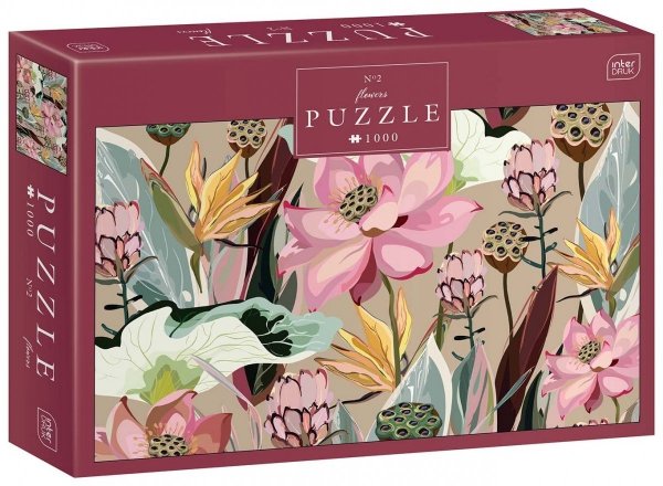 Puzzle 1000 el. Flowers 2 Interdruk (26195)