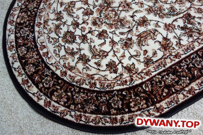 STANDARD HERMIONA krem /cream owal 100x180