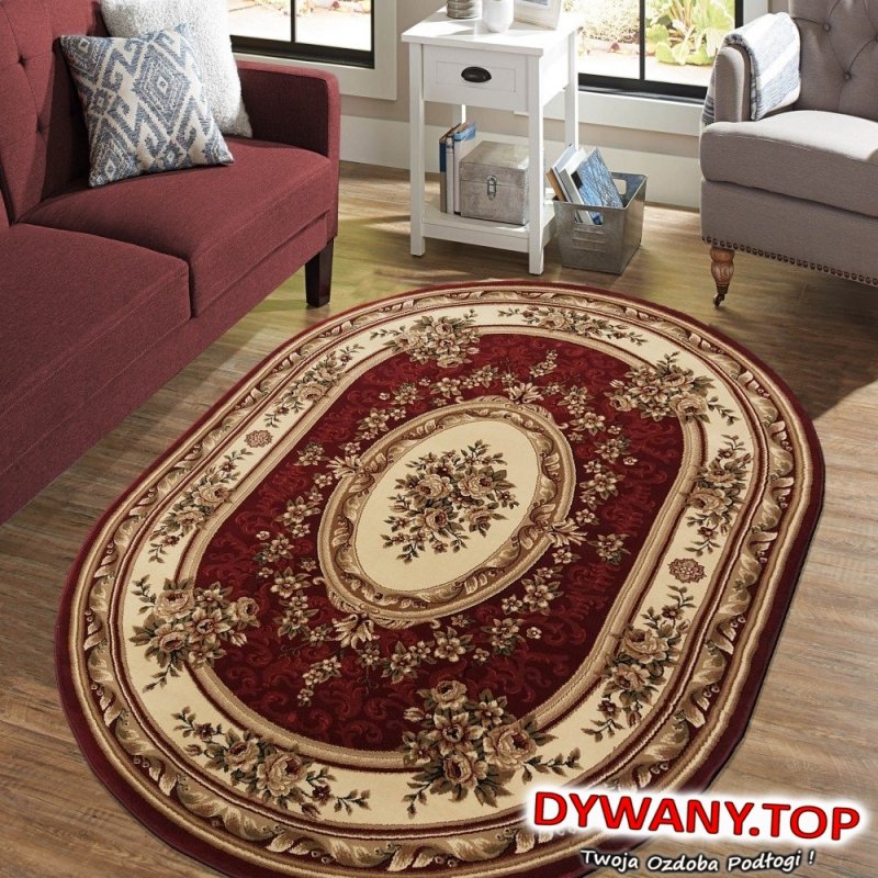 Exclusive 04 bordowy owal