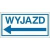 Znak WYJAZD 704-04 