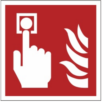 Znak alarm pożarowy F05 (FZ)