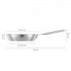 PATELNIA ALL STEEL PURE 24CM