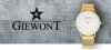 Zegarek Damski GIEWONT Harmony GW1970-1 Pure White/Gold Effect