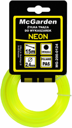 ŻYŁKA DO WYKASZARKI OKRĄGŁA NEON 1,3MM 15M
