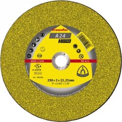 TARCZA PŁASKA A24EX  T1A 125*2.5*22 242138