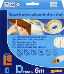 USZCZELKA GUMOWA 6M  P BIAŁA