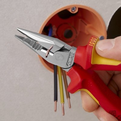 SZCZYPCE UNIWERSALNE Z OSTRO ZAKOŃCZONYMI SZCZĘKAMI PCV145MM