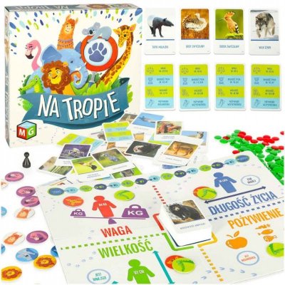 Gra edukacyjna Na tropie gra dla ciekawskich 8+ MULTIGRA Alexander