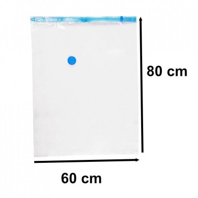 Worki próżniowe na ubrania 5 sztuk 60x80cm