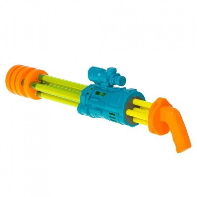 Pistolet na wodę sikawka do wody psikawka broń wodna 56cm niebieski