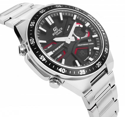 Zegarek Męski CASIO EDIFICE EFV-C110D-1A4VEF 10 BAR + BOX