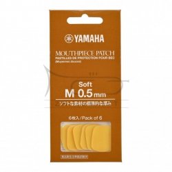 YAMAHA naklejki gumki na ustnik Soft M 0,5 mm (op. 6 szt.)
