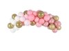 Balony Eco 30cm metalizowane, biały (1 op. / 100 szt.)