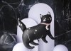Balon foliowy Kot, 96x95 cm, mix