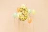 Balon foliowy Cyfra 3 - Gepard, 68x98 cm, mix