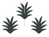 Dekoracje do muffinek Aloha - Ananasy (1 op. / 6 szt.)