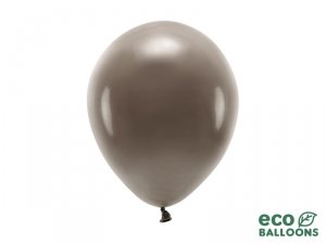Balony Eco 26cm pastelowe, brązowy (1 op. / 10 szt.)