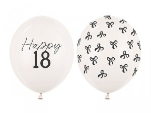 Balony 30 cm, 18, Pastel Off-white (1 op. / 50 szt.)