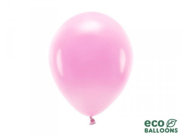 Balony Eco 26cm pastelowe, różowy (1 op. / 100 szt.)