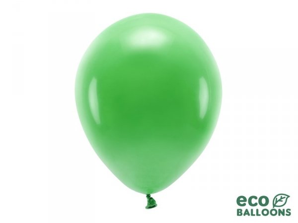 Balony Eco 30cm pastelowe, zielona trawa (1 op. / 100 szt.)