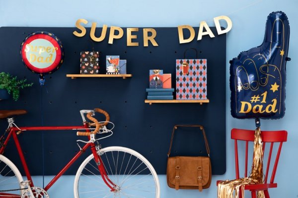 Balon foliowy #1 Dad, 44 x 82 cm, mix
