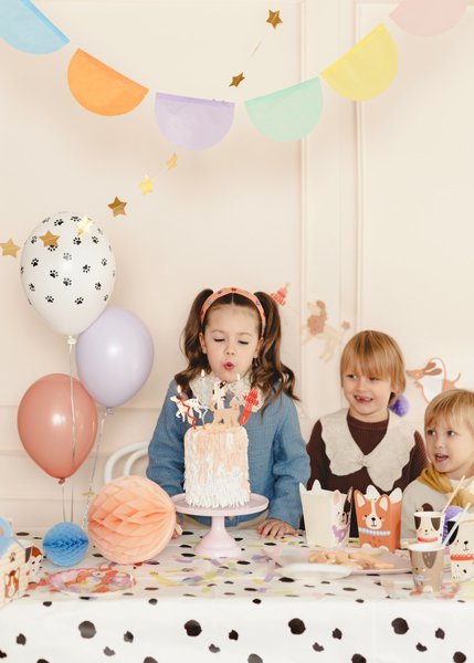 Girlanda bibułowa, mix, 3m