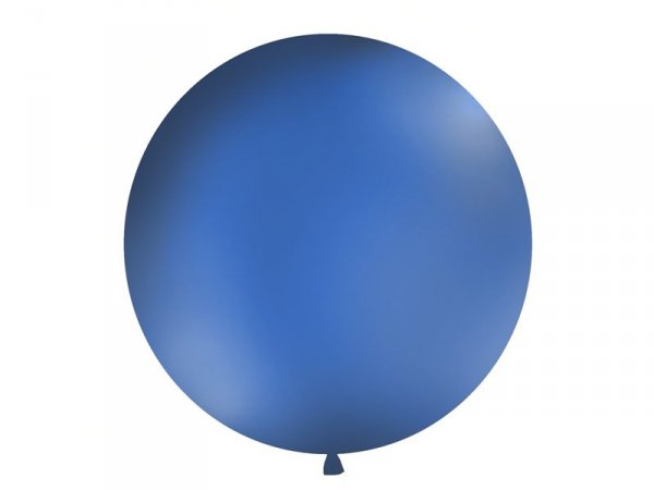 Balon okrągły 1m, Pastel Navy Blue