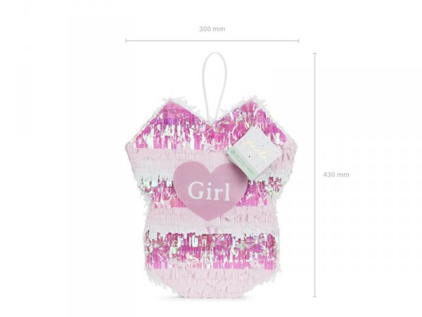 Piniata składana - Body dziecięce Boy or Girl, 30x35x8cm (1 karton / 12 szt.)