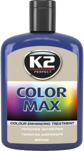 K2 K020 Wosk koloryzujący 200ml 00009 niebieski