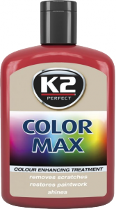 K2 K020CE Wosk koloryzujący 200g 00007 czerwony