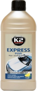 K2 K140 Szampon z woskiem EXPRESS PLUS 500g