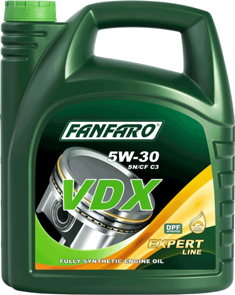 Fanfaro VDX 5w30 C3 505.01 229.51 dexos2 5L