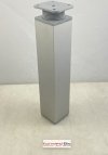 Nóżka meblowa kwadratowa 40x40 200mm Aluminium