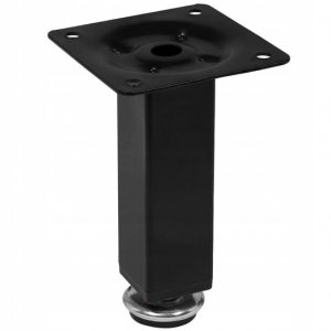 Nóżka meblowa kwadratowa D-737-3 100mm Czarny