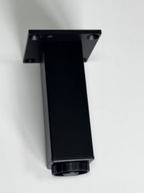Nóżka meblowa AK45  150mm Czarny