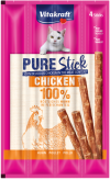 Vitakraft Pure Stick o smaku kurczaka dla kota 4x5g
