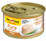 GimDog Pure Deli puszka dla psa z kurczakiem 85g