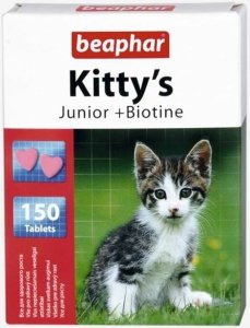 Beaphar Kitty's Junior witaminy dla kociąt 150szt