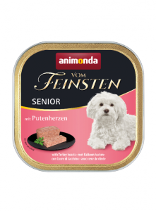 Animonda Vom Feinsten Senior karma dla starszych psów z serca indyczymi 150g