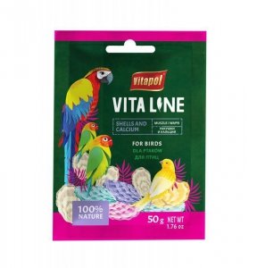 VITAPOL Vitaline Muszle + Wapno dla ptaków