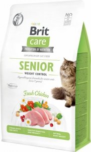 Brit Care Cat Grain Free Senior karma dla starszych kotów z kurczakiem 2kg