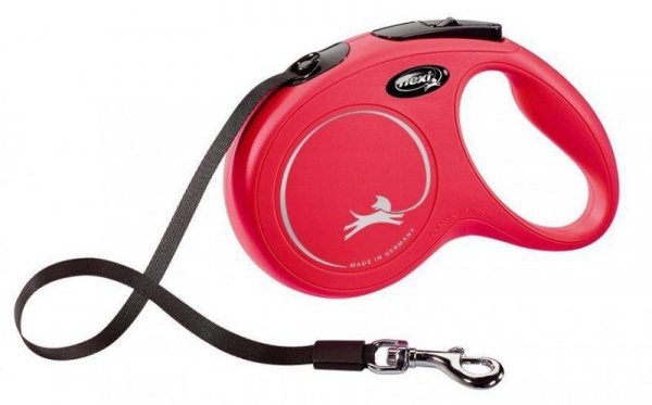Flexi Classic XS Tape 3m 12kg czerwona